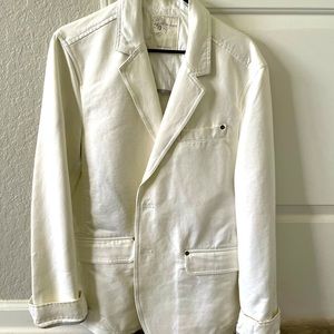 Plush suit jacket